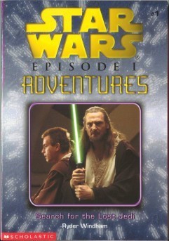 Star Wars Episode I Adventures book cover 1