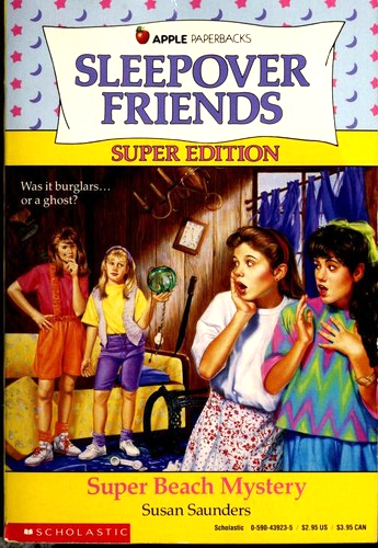 Super Beach Mystery book cover