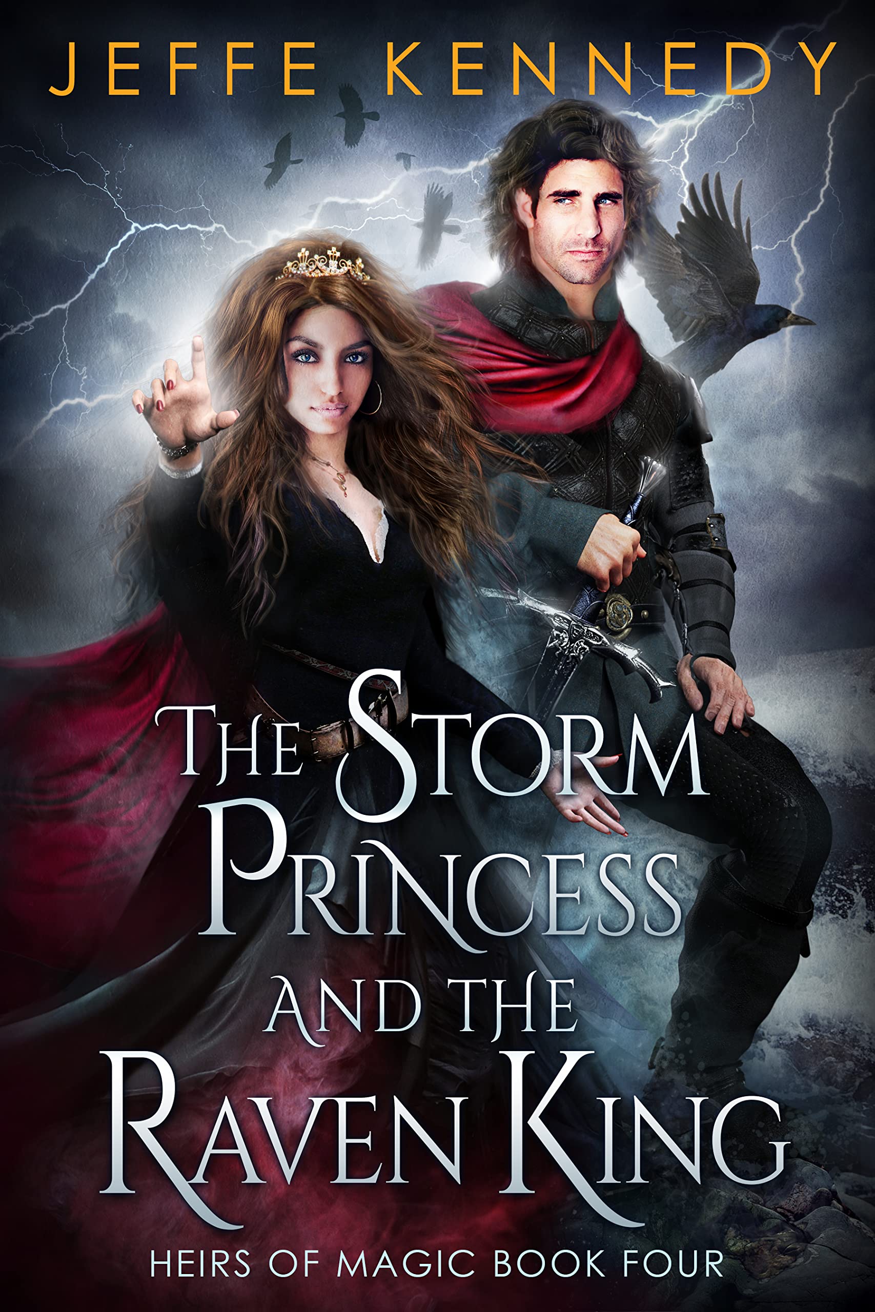 The Storm Princess and the Raven King book cover