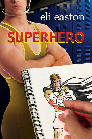 Superhero book cover