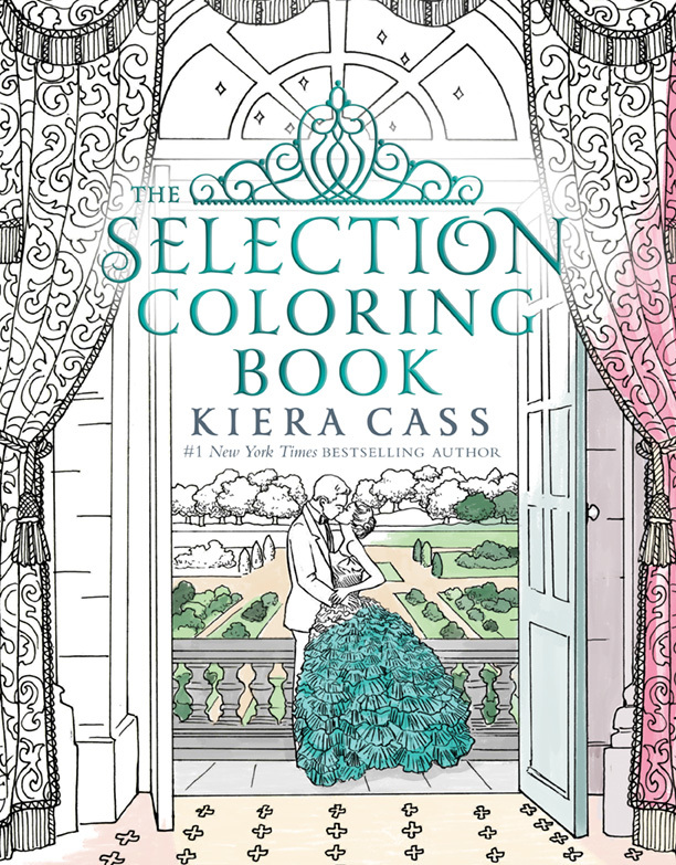 The Selection Coloring Book book cover