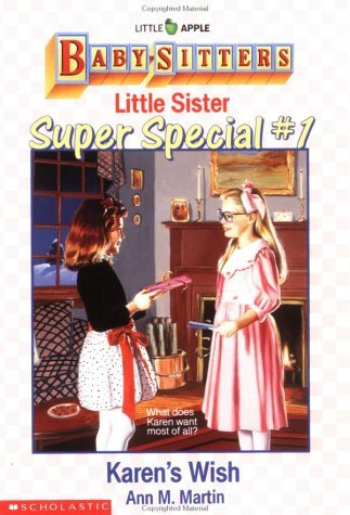 Baby-Sitters Little Sister Super Special book cover 1