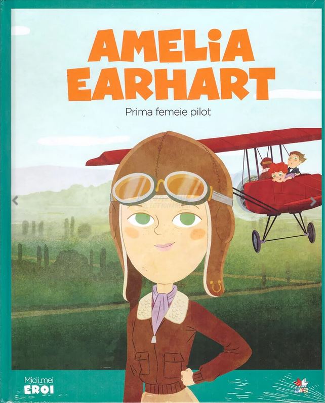 Amelia Earhart book cover