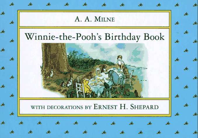 Winnie-the-Pooh's Birthday Book book cover