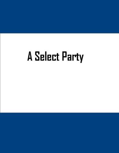 A Select Party book cover