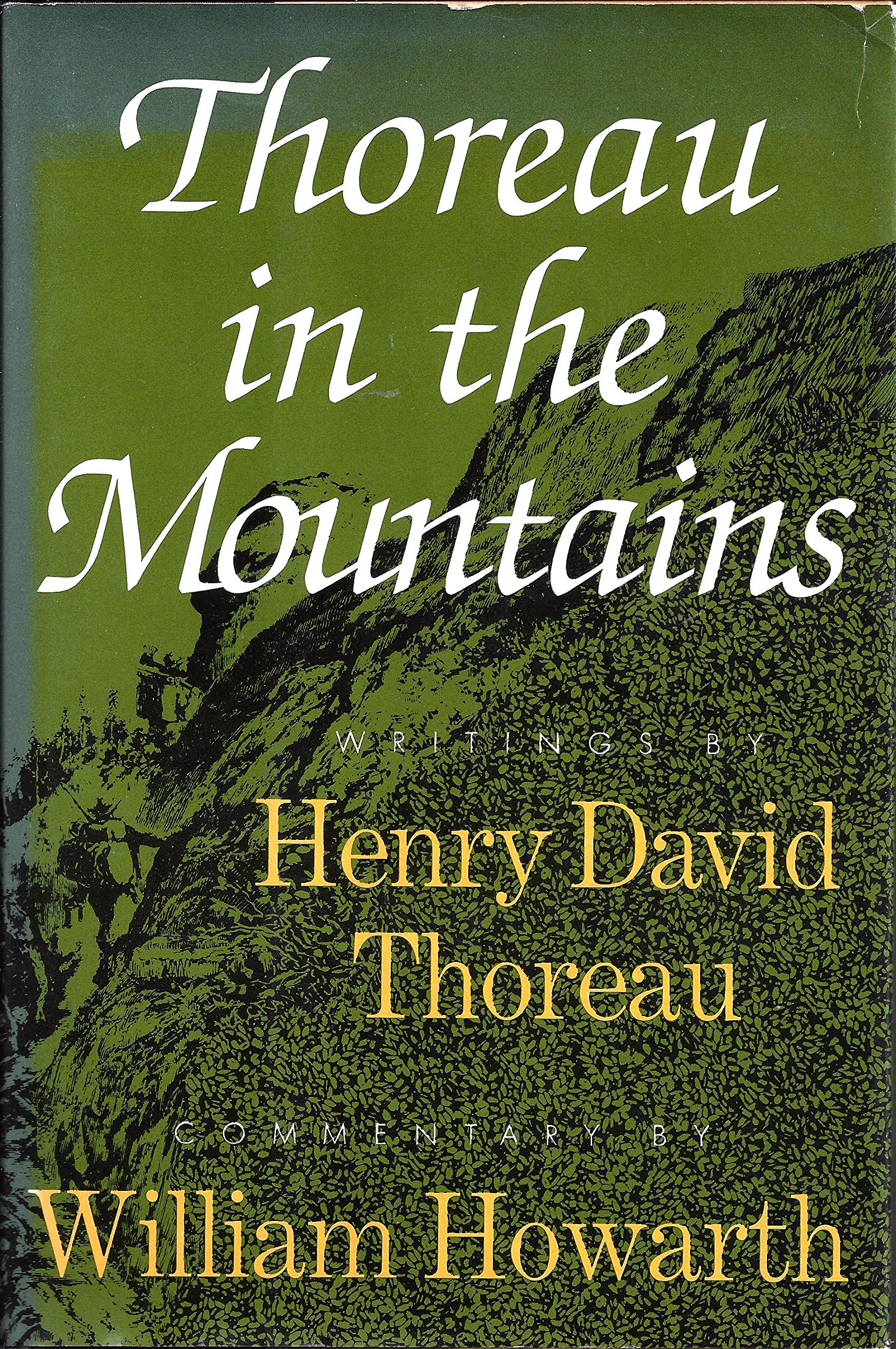 Thoreau in the mountains book cover