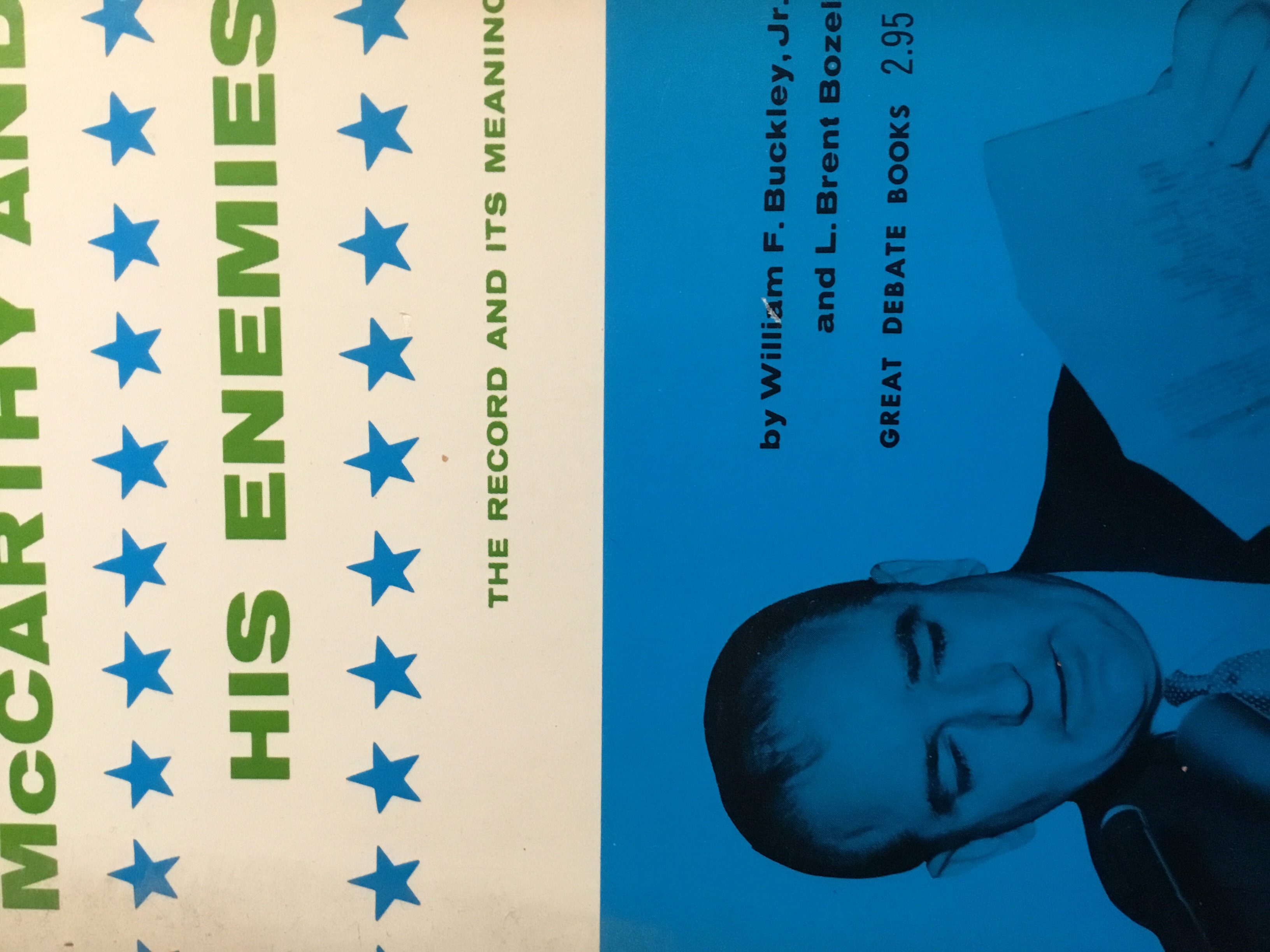 McCarthy and His Enemies book cover