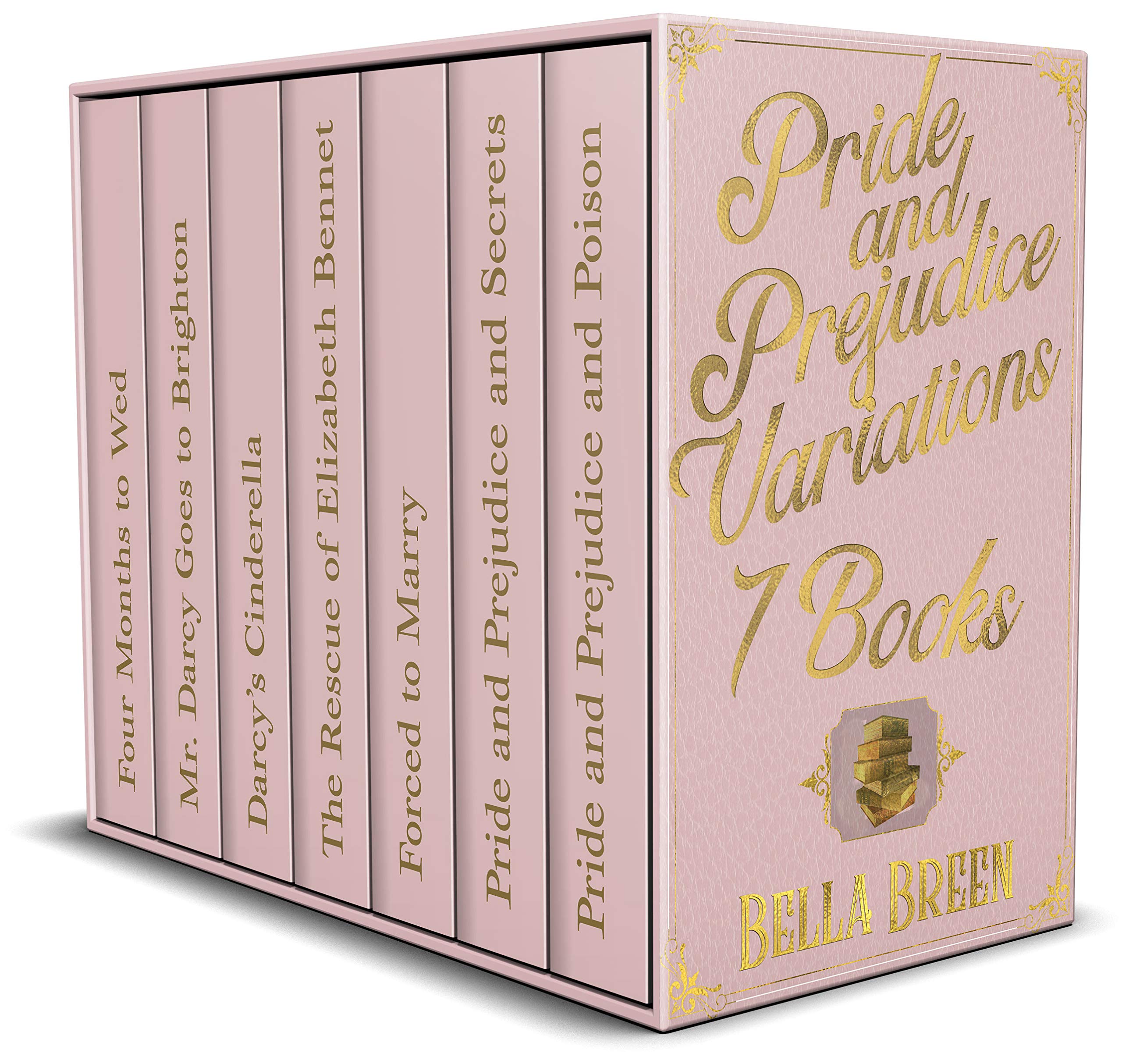 Pride and Prejudice Variations 7 Books book cover