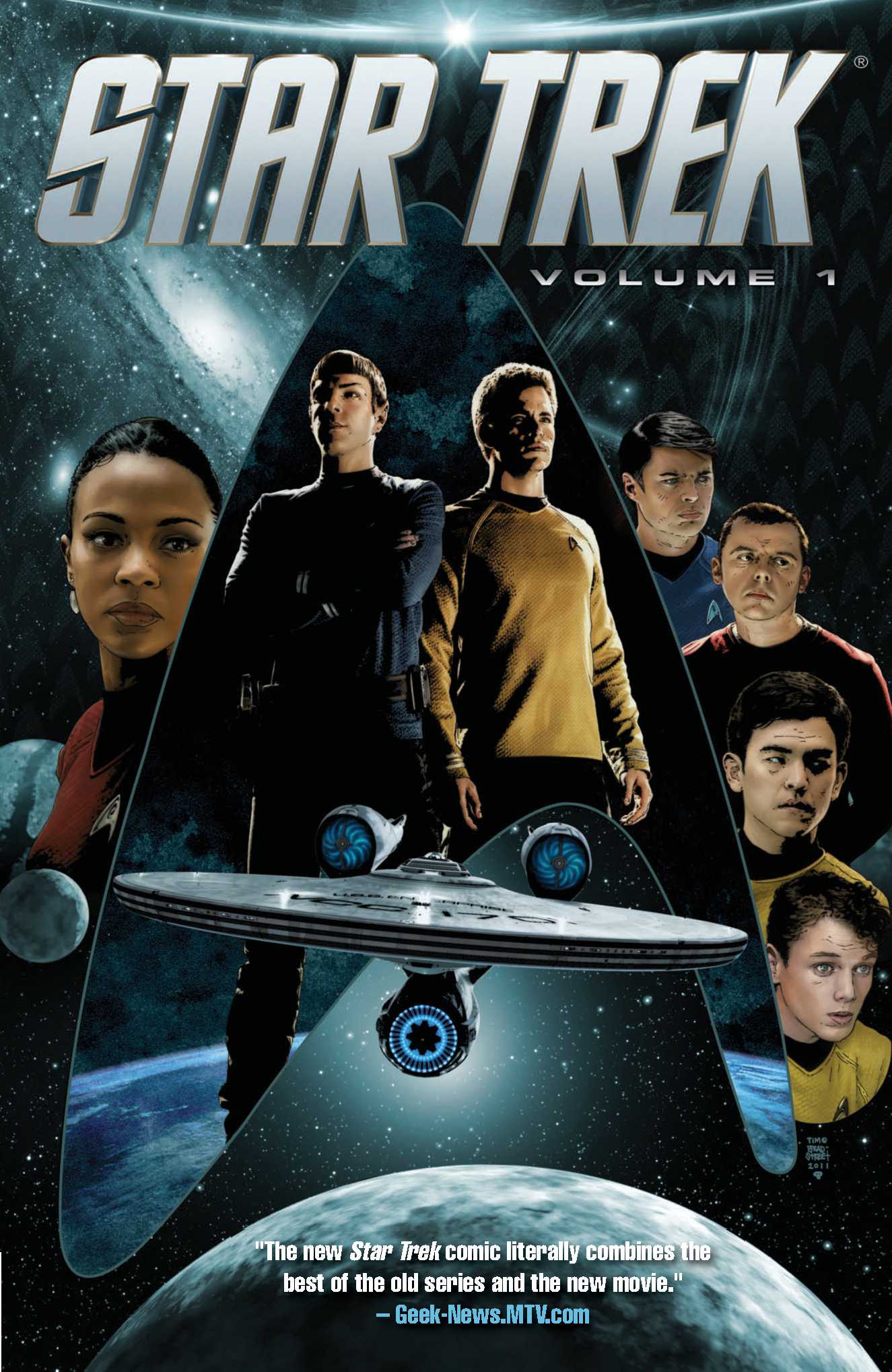 Star Trek Vol. 1 (Star Trek book cover
