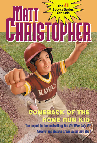 Comeback of the Home Run Kid book cover