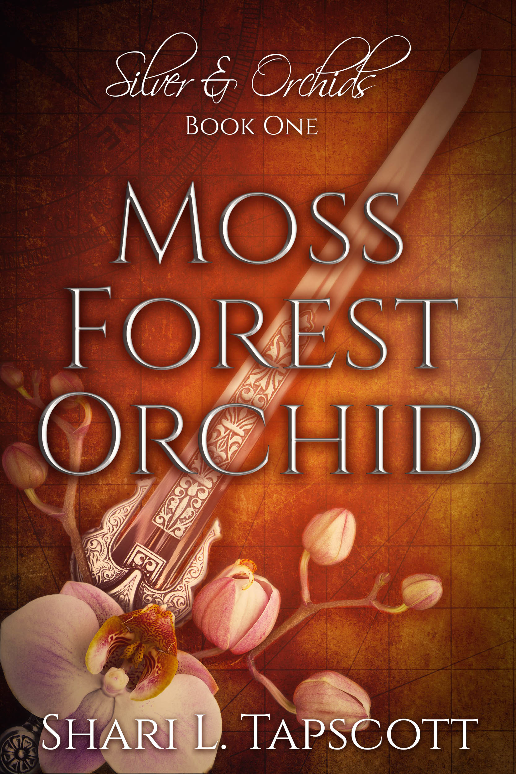 Silver and Orchids book cover 1