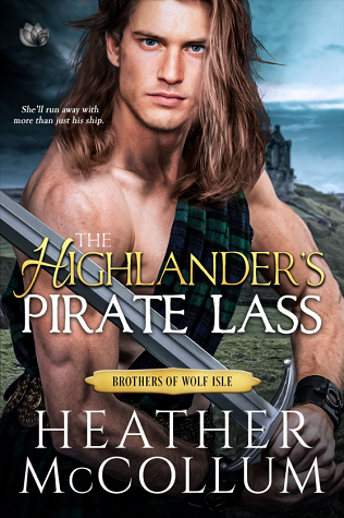 The Highlander's Pirate Lass book cover