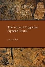 The Ancient Egyptian Pyramid Texts book cover
