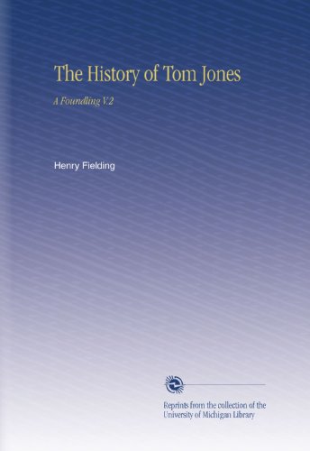 The History Of Tom Jones, A Foundling V2 book cover