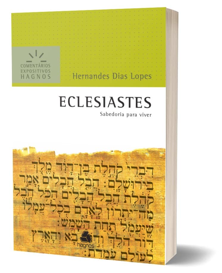 livro eclesiastes comentarios expositivos hagnos book cover