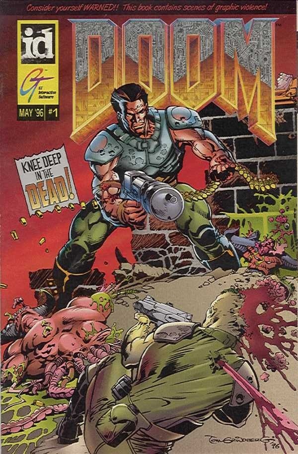 Doom - Knee Deep in the Dead book cover