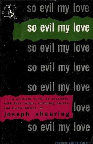 So Evil My Love book cover