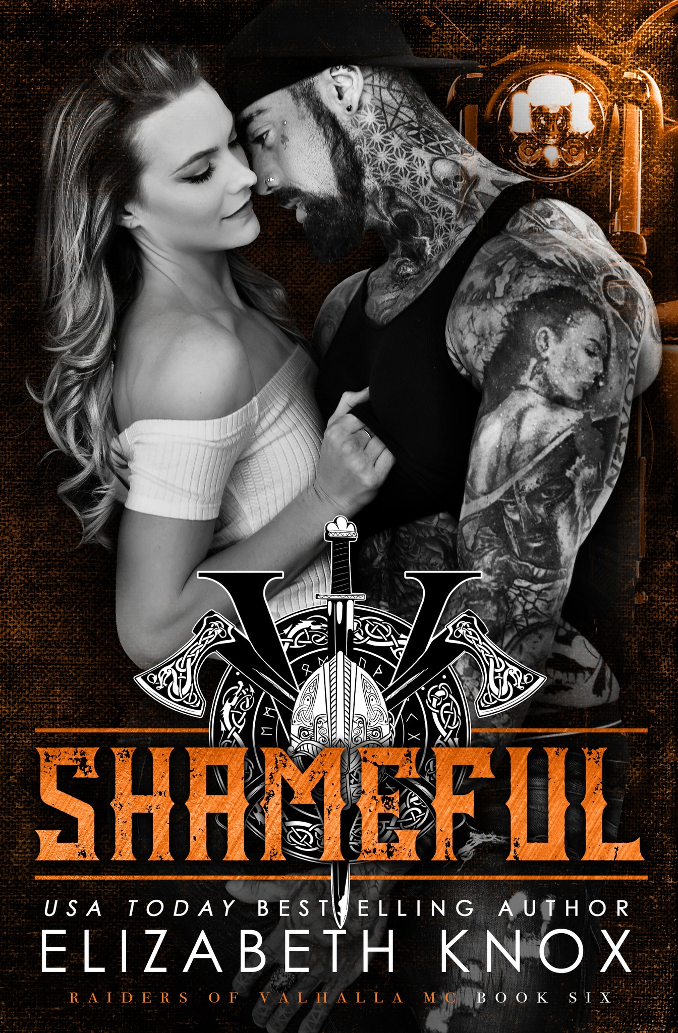 Shameful book cover