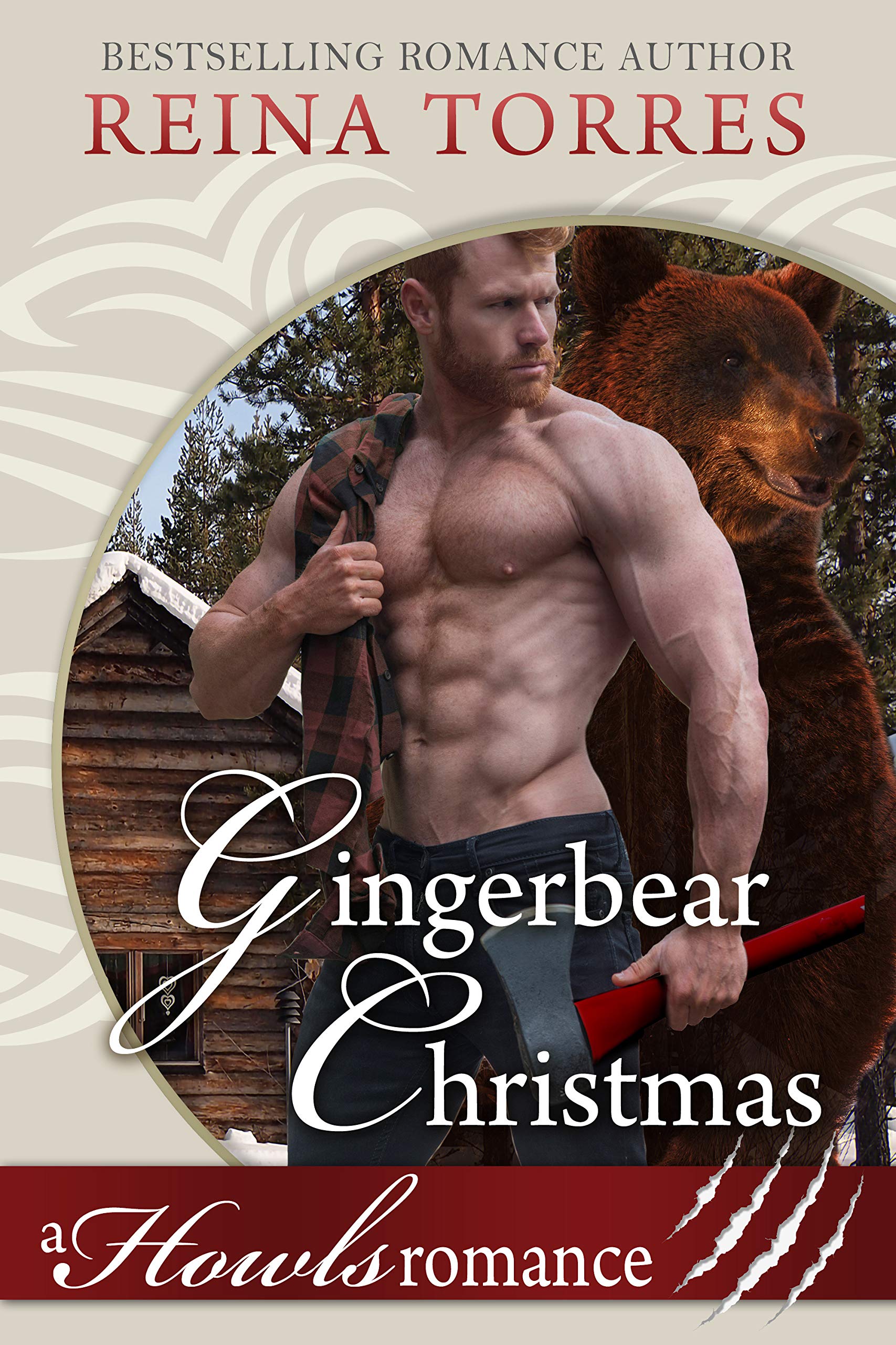 Gingerbear Christmas book cover