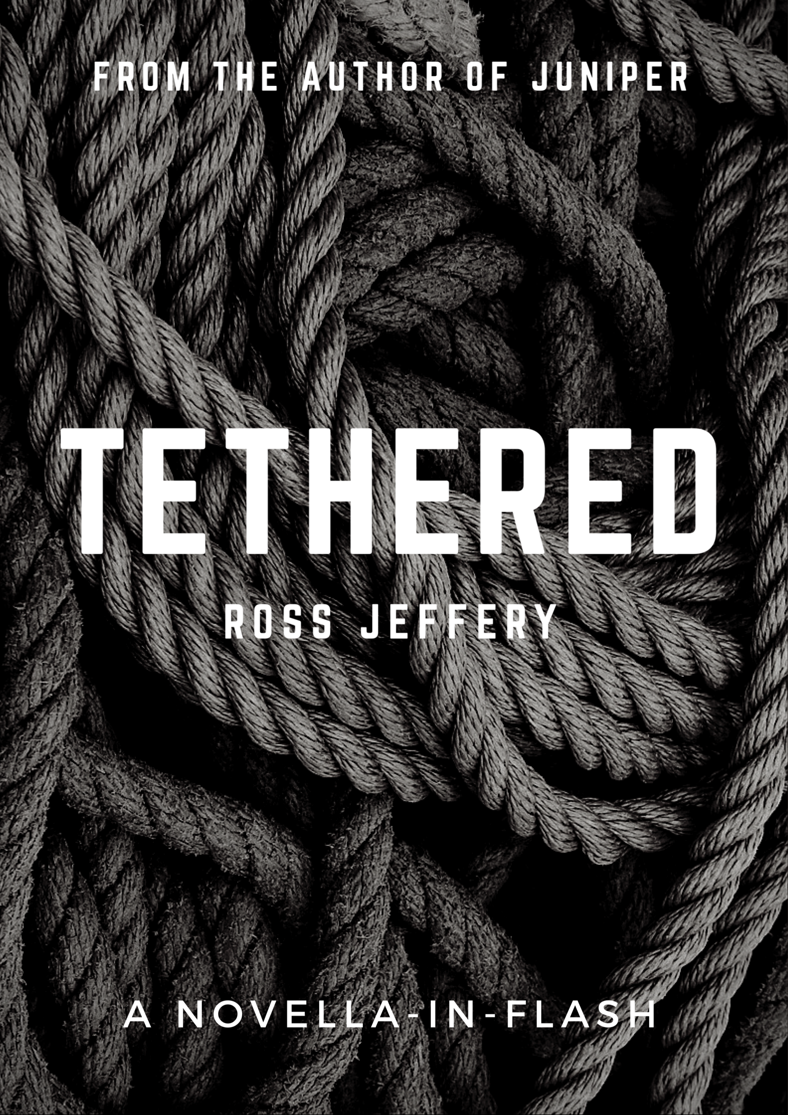 Tethered book cover