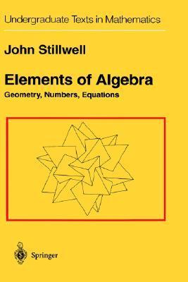 Elements of Algebra book cover