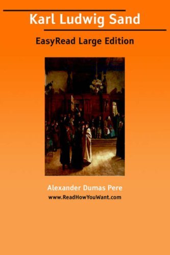 Karl Ludwig Sand book cover