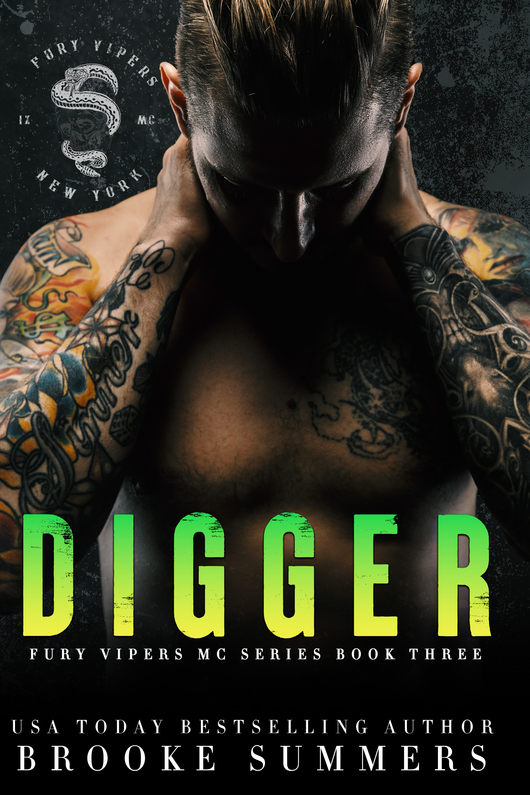 Fury Vipers MC book cover 3