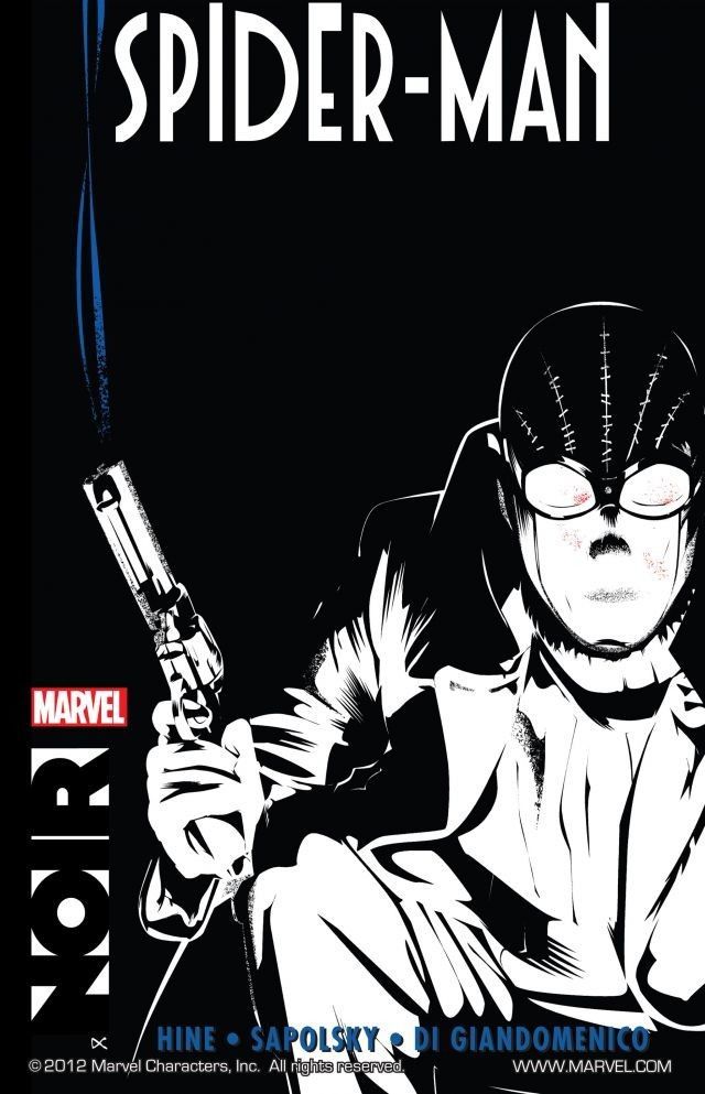 Marvel Noir book cover 2