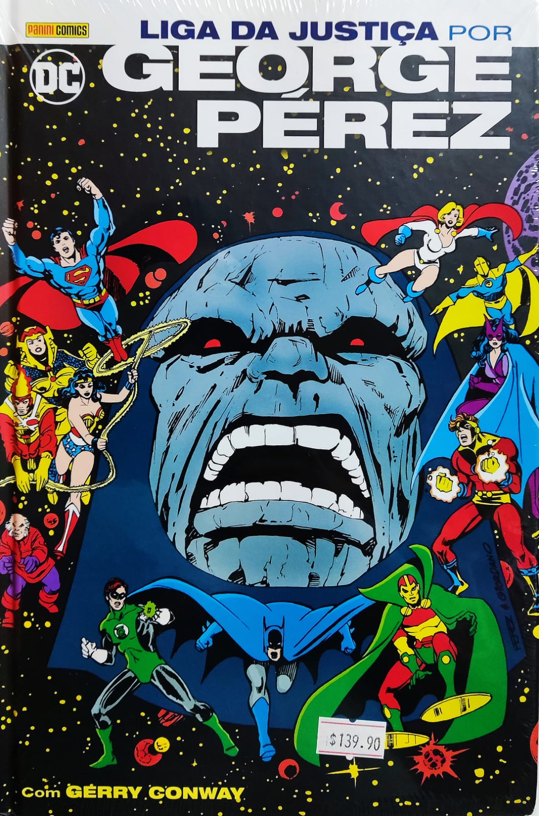 Justice League of America By George Perez book cover 1