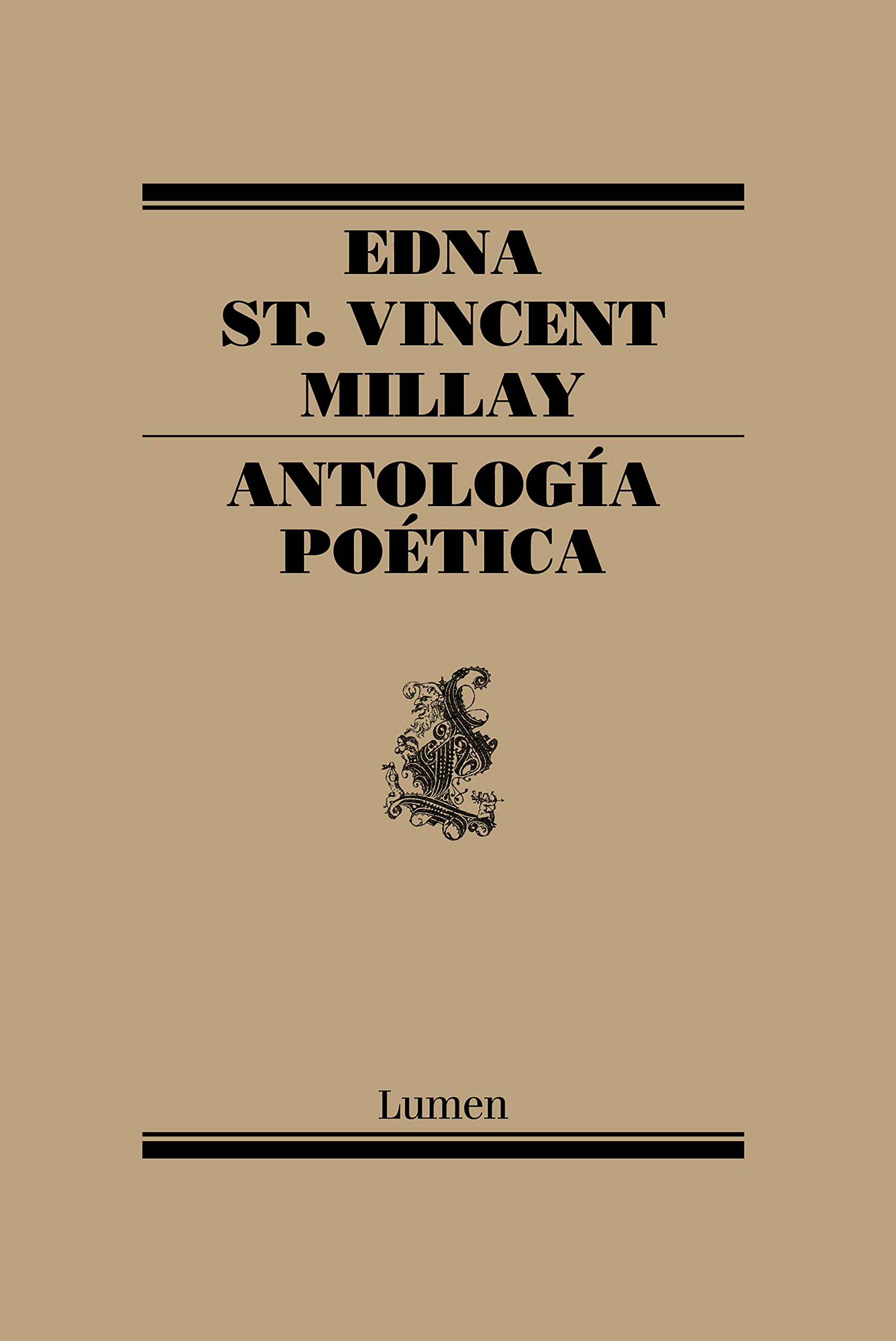 Antología poética de Edna St. Vincent Millay book cover