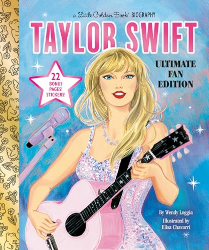 Taylor Swift Ultimate Fan Edition Little Golden Book Biography book cover