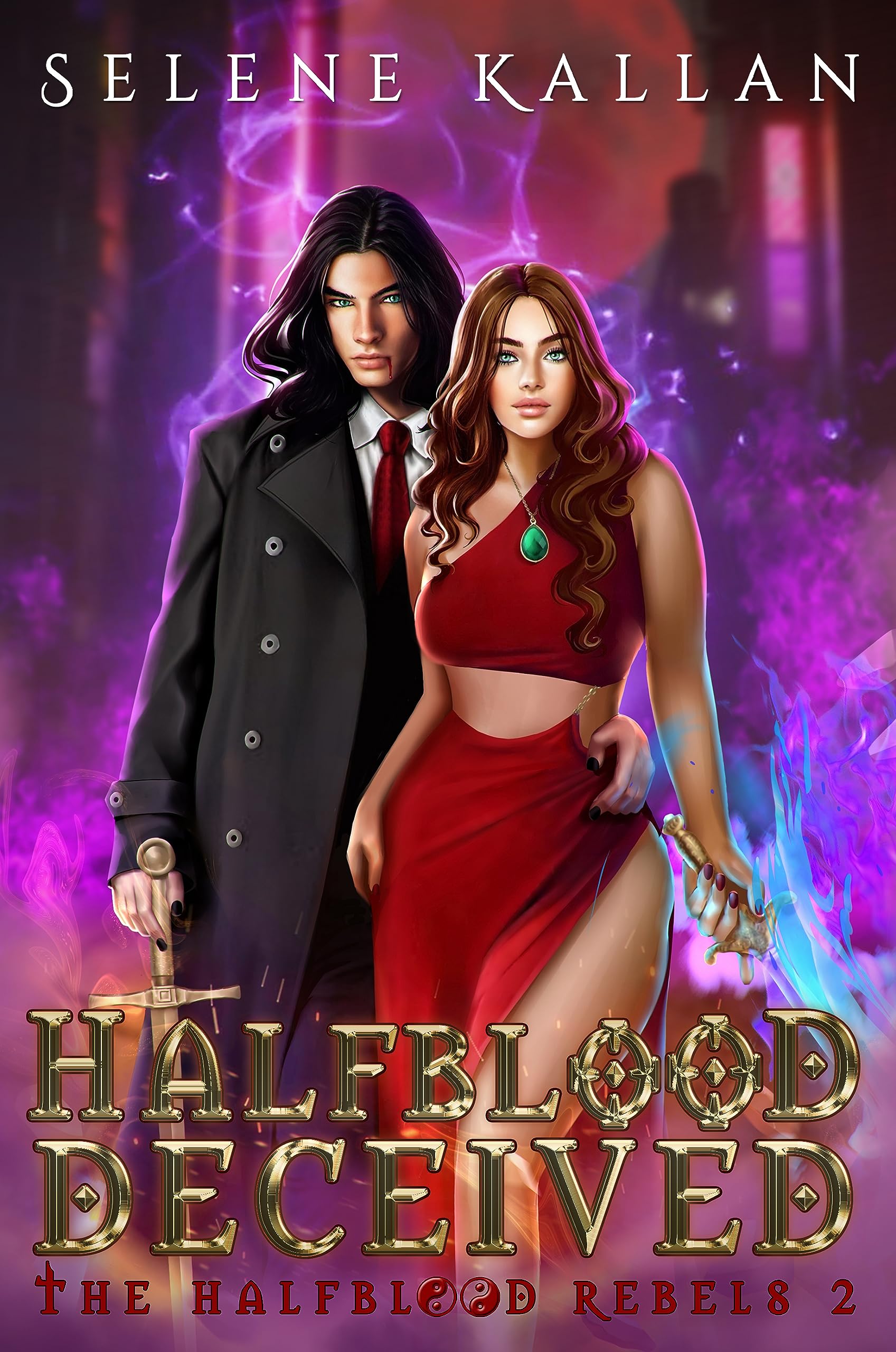 HALFBLOOD DECEIVED book cover