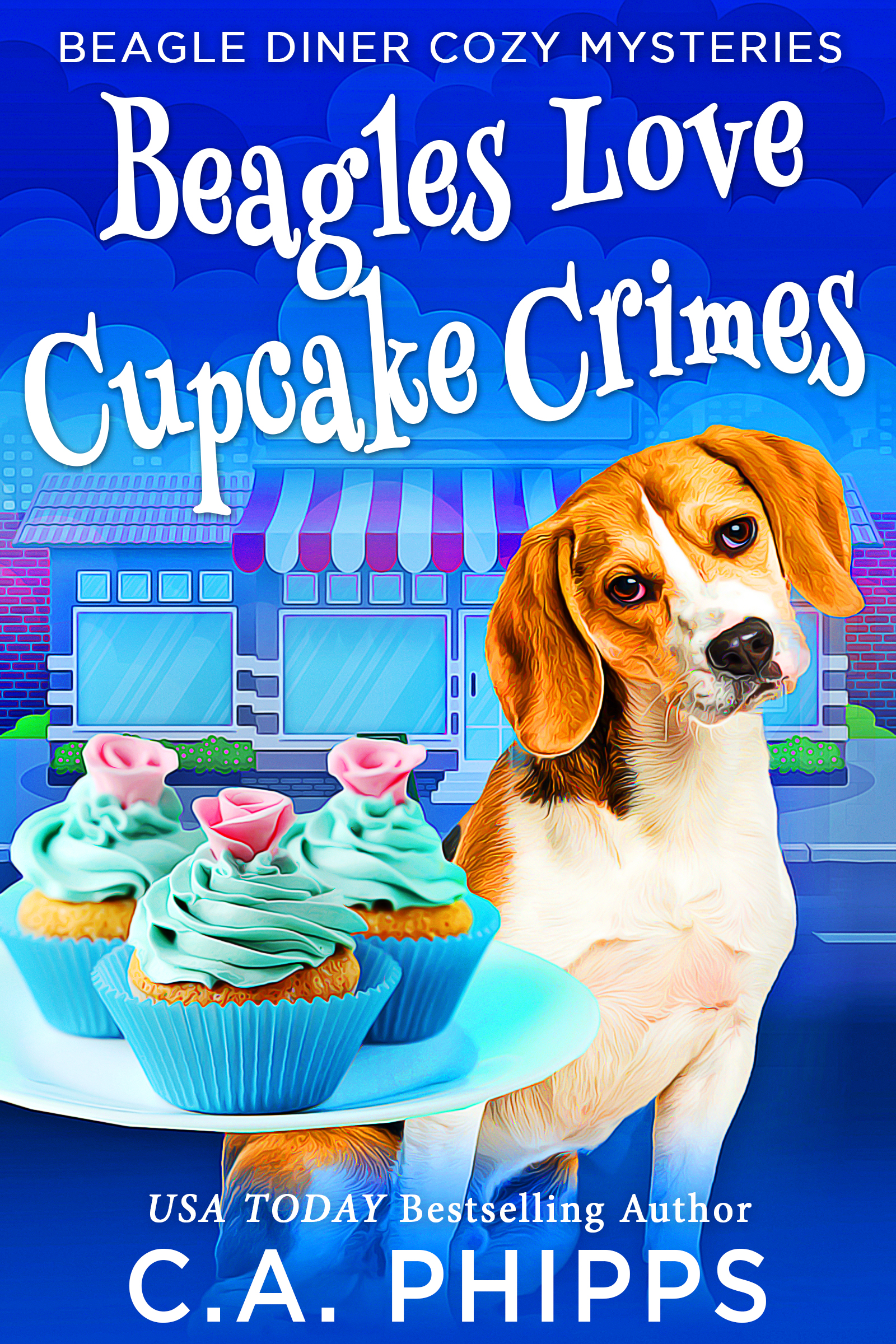 Beagles Love Cupcake Crimes book cover