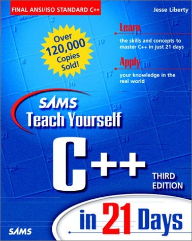 Sams Teach Yourself C++ in 21 Days book cover