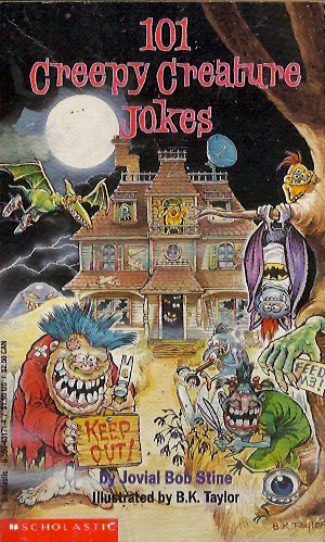 101 Creepy Creature Jokes book cover