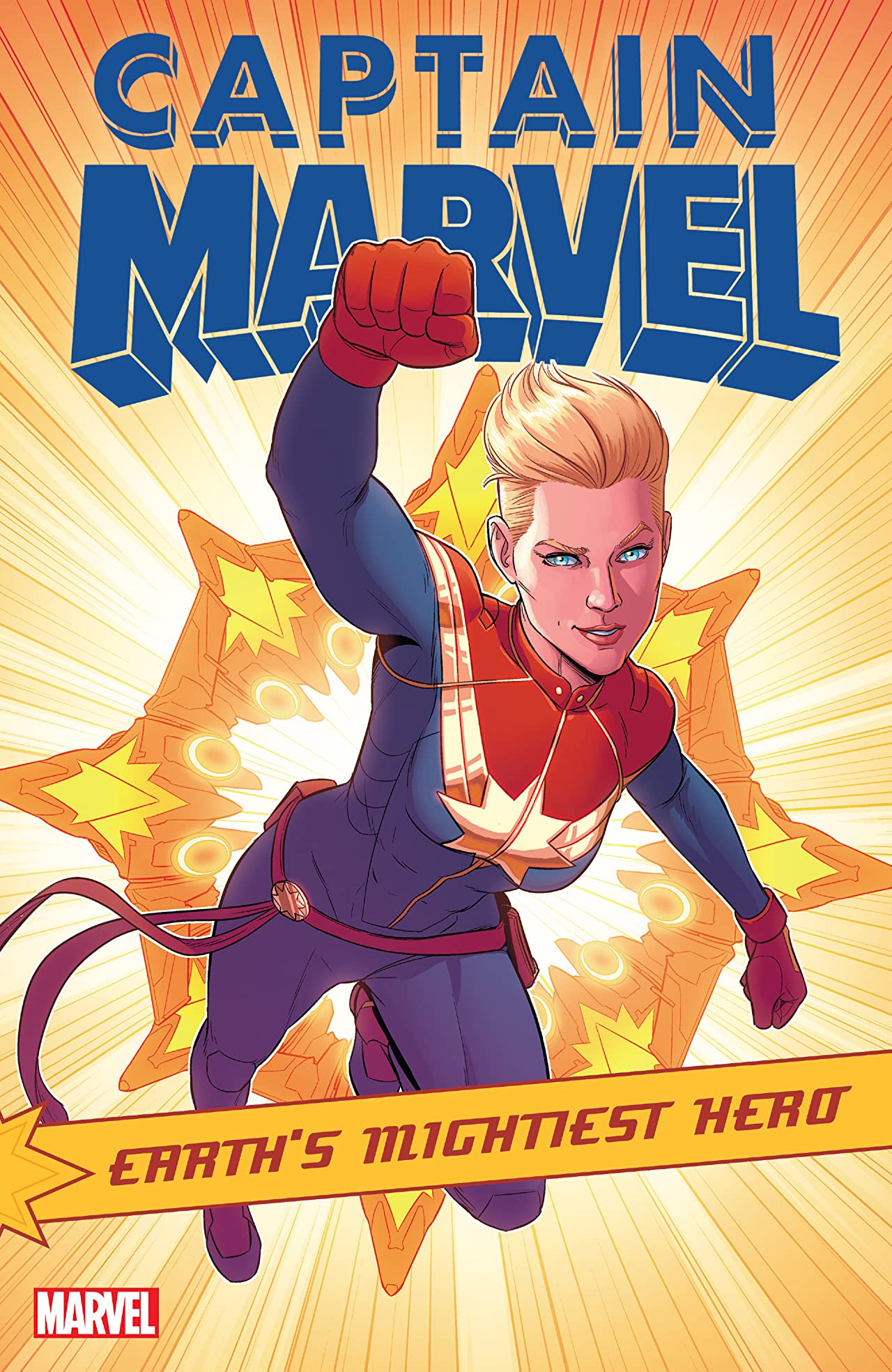 Captain Marvel book cover
