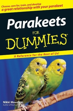Parakeets For Dummies book cover