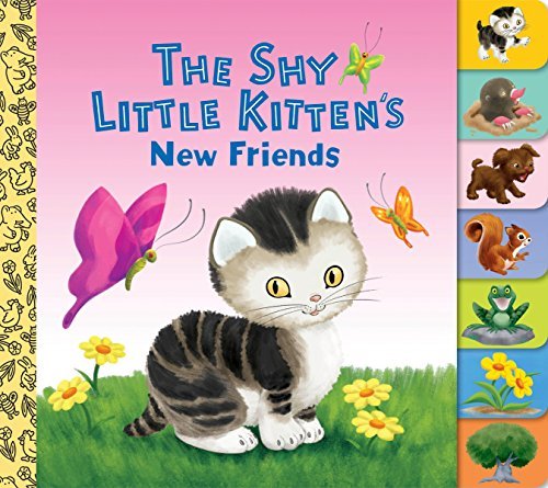 The Shy Little Kitten's New Friends book cover