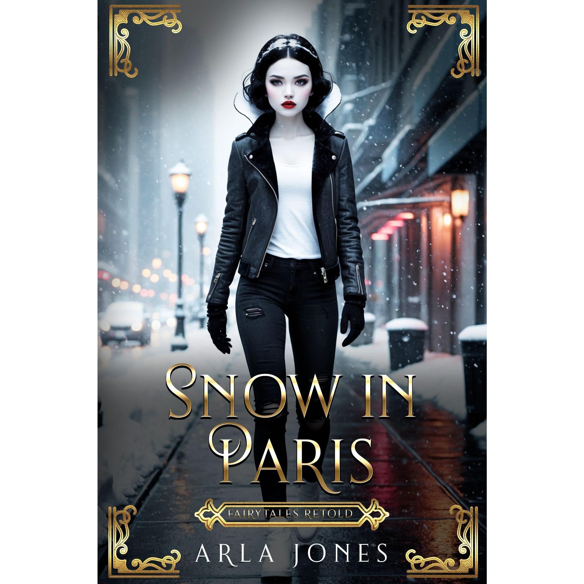 Snow in Paris book cover
