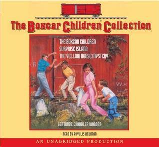 The Boxcar Children, Surprise Island, the Yellow House Mystery book cover