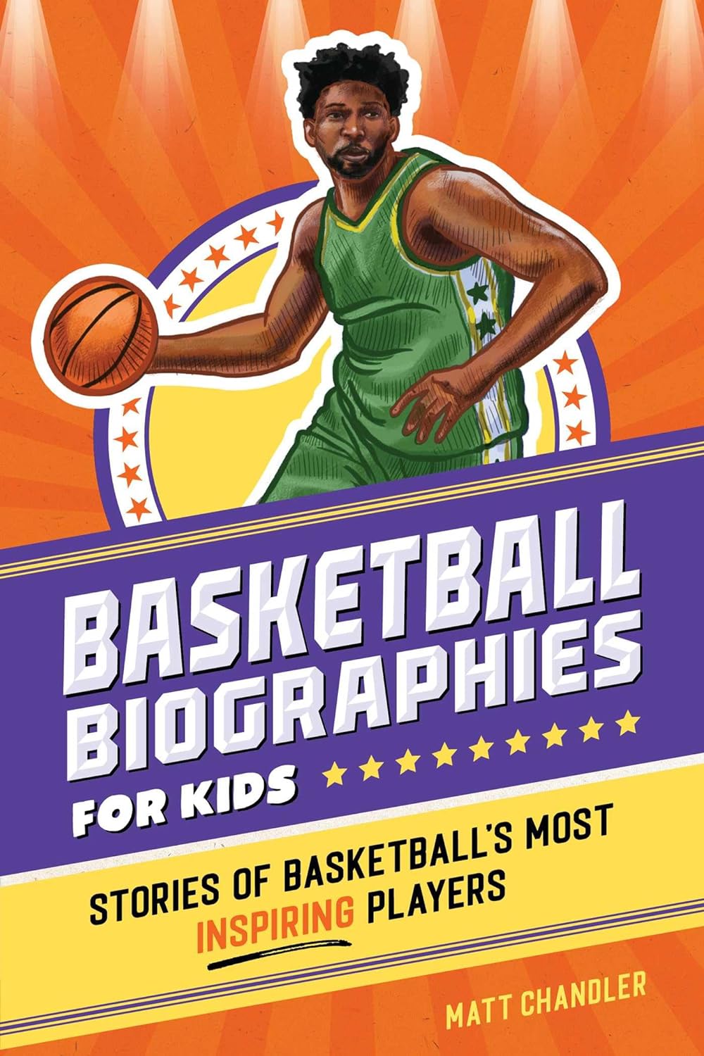 Basketball Biographies for Kids book cover