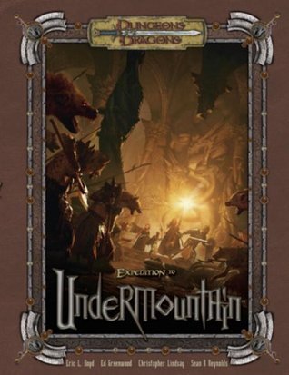 Expedition to Undermountain book cover
