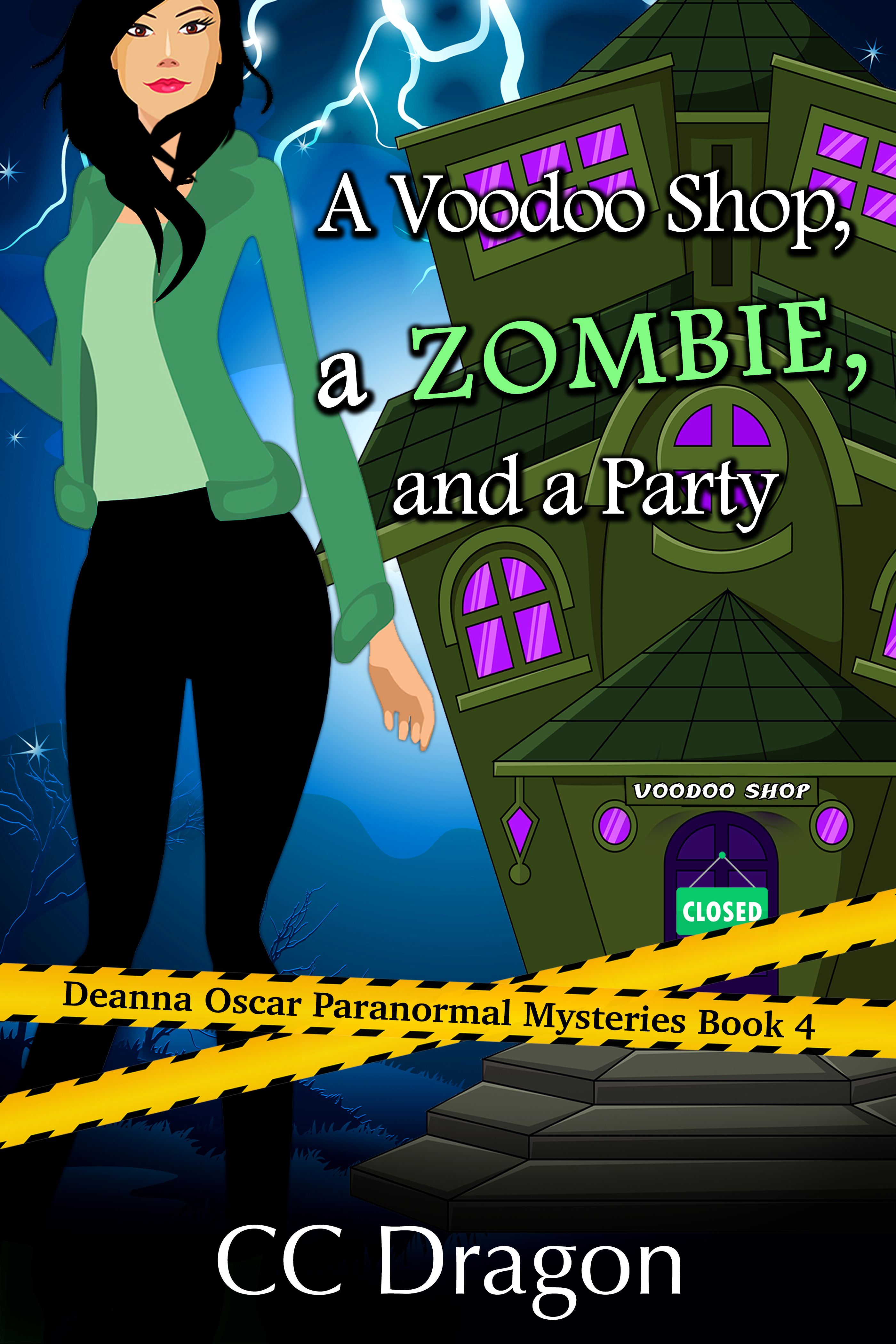 A Voodoo Shop, A Zombie, And A Party book cover