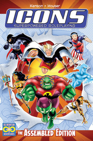 Icons Superpowered Role Playing - The Assembled Edition book cover