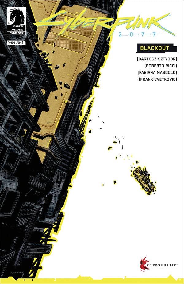 Cyberpunk 2077: Blackout book cover 3