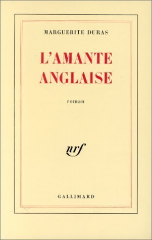 L'Amante anglaise book cover