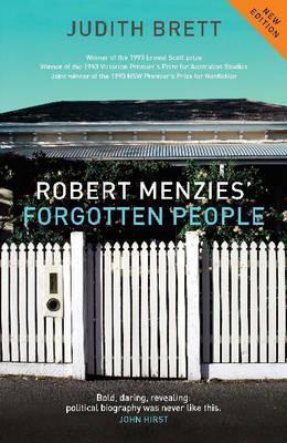 Robert Menzies' Forgotten People book cover
