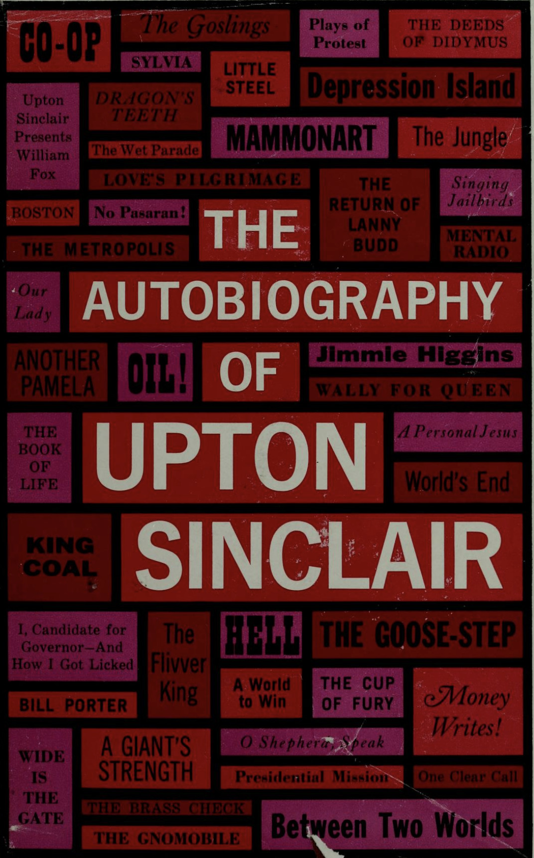 The Autobiography of Upton Sinclair book cover
