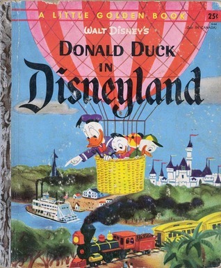 Donald Duck in Disneyland book cover