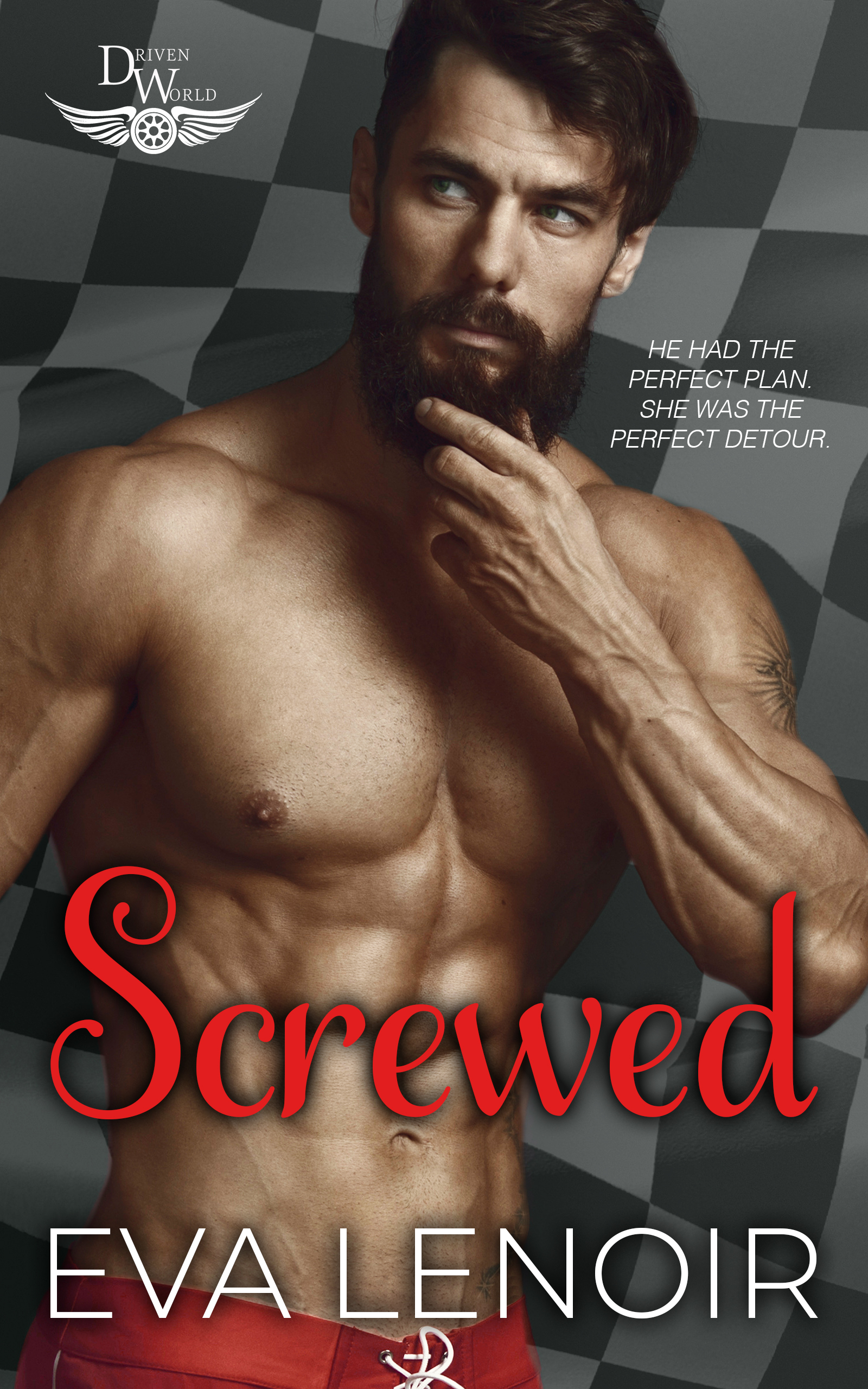 Screwed book cover